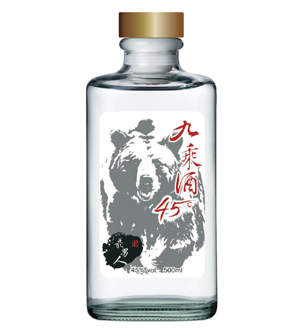 賀木堂,最男人九乘酒45°, Hometown Taiwan Exquisite Man Basil Liquor 45°